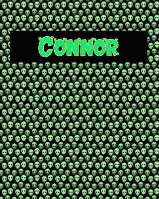 120 Page Handwriting Practice Book with Green Alien Cover Connor: Primary Grades Handwriting Book