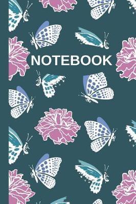 Butterflies And Flowers: Decorative Blank Lined Notebook / Journal To Write In: Butterflies And Flowers Journal