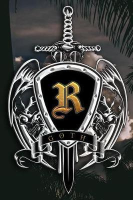 R: Individually Monogrammed 53-Week Goth Journal and Planner