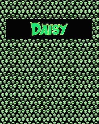 120 Page Handwriting Practice Book with Green Alien Cover Daisy: Primary Grades Handwriting Book