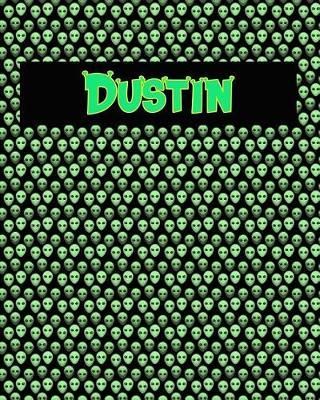 120 Page Handwriting Practice Book with Green Alien Cover Dustin: Primary Grades Handwriting Book
