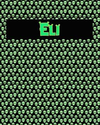 120 Page Handwriting Practice Book with Green Alien Cover Eli: Primary Grades Handwriting Book