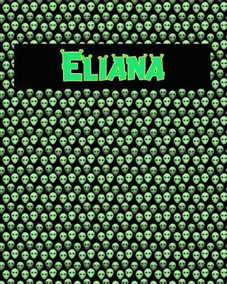 120 Page Handwriting Practice Book with Green Alien Cover Eliana: Primary Grades Handwriting Book