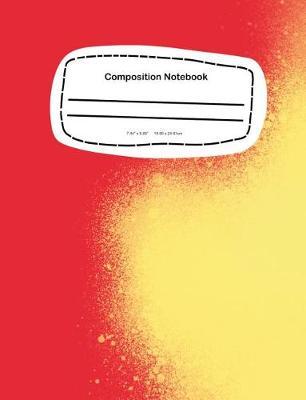 Composition Notebook: 7.44 x 9.69, 18.90 x 24.61cm School Notebook Journal