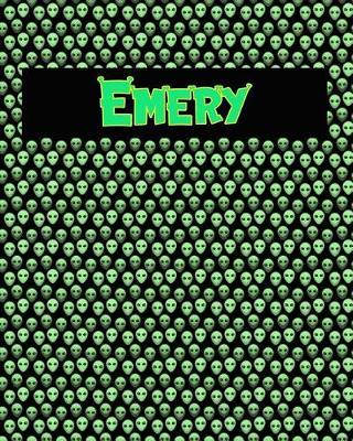120 Page Handwriting Practice Book with Green Alien Cover Emery: Primary Grades Handwriting Book