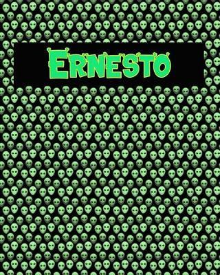 120 Page Handwriting Practice Book with Green Alien Cover Ernesto: Primary Grades Handwriting Book