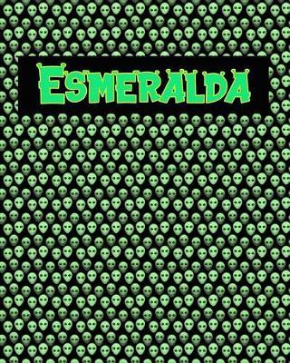 120 Page Handwriting Practice Book with Green Alien Cover Esmeralda: Primary Grades Handwriting Book