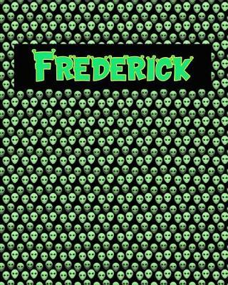 120 Page Handwriting Practice Book with Green Alien Cover Frederick: Primary Grades Handwriting Book