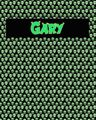 120 Page Handwriting Practice Book with Green Alien Cover Gary: Primary Grades Handwriting Book