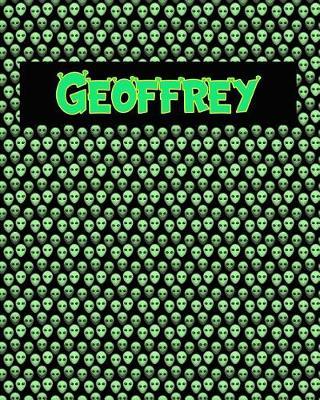 120 Page Handwriting Practice Book with Green Alien Cover Geoffrey: Primary Grades Handwriting Book