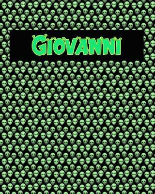 120 Page Handwriting Practice Book with Green Alien Cover Giovanni: Primary Grades Handwriting Book