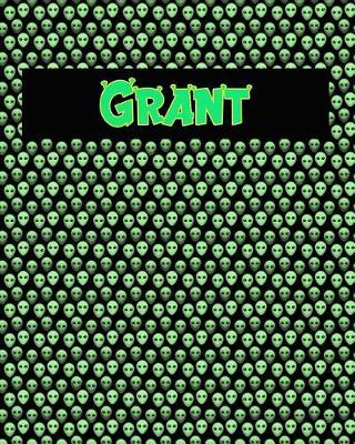 120 Page Handwriting Practice Book with Green Alien Cover Grant: Primary Grades Handwriting Book