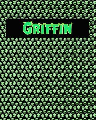 120 Page Handwriting Practice Book with Green Alien Cover Griffin: Primary Grades Handwriting Book