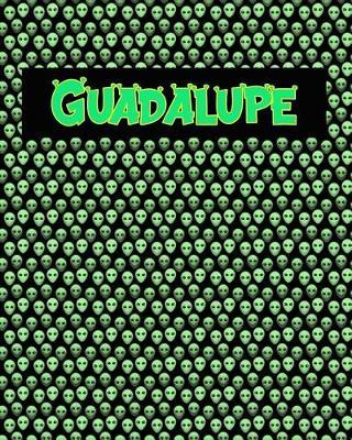 120 Page Handwriting Practice Book with Green Alien Cover Guadalupe: Primary Grades Handwriting Book