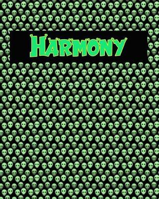120 Page Handwriting Practice Book with Green Alien Cover Harmony: Primary Grades Handwriting Book