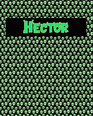 120 Page Handwriting Practice Book with Green Alien Cover Hector: Primary Grades Handwriting Book
