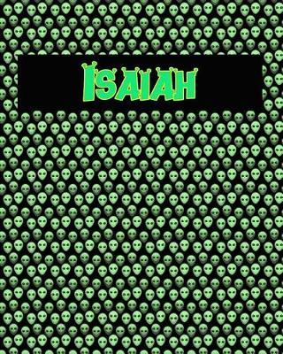 120 Page Handwriting Practice Book with Green Alien Cover Isaiah: Primary Grades Handwriting Book