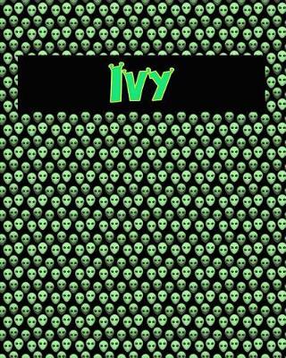 120 Page Handwriting Practice Book with Green Alien Cover Ivy: Primary Grades Handwriting Book