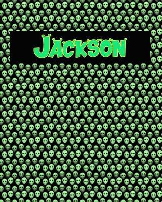 120 Page Handwriting Practice Book with Green Alien Cover Jackson: Primary Grades Handwriting Book