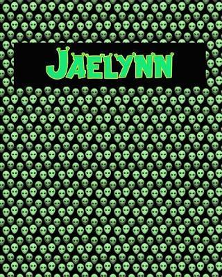 120 Page Handwriting Practice Book with Green Alien Cover Jaelynn: Primary Grades Handwriting Book