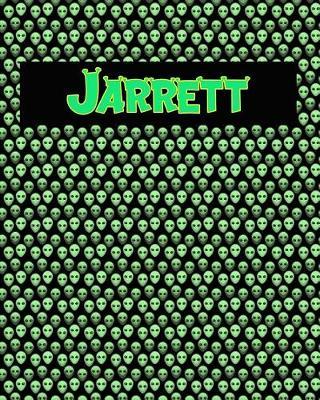 120 Page Handwriting Practice Book with Green Alien Cover Jarrett: Primary Grades Handwriting Book