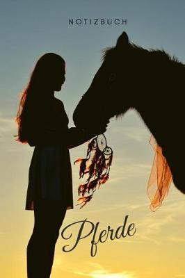 Pferde Notizbuch: DIN A5 Notizheft (6x9) kariert 108 Seiten mit Karos Notizblock Journal Notizen Tagebuch