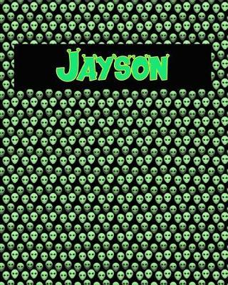 120 Page Handwriting Practice Book with Green Alien Cover Jayson: Primary Grades Handwriting Book