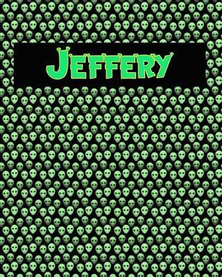 120 Page Handwriting Practice Book with Green Alien Cover Jeffery: Primary Grades Handwriting Book