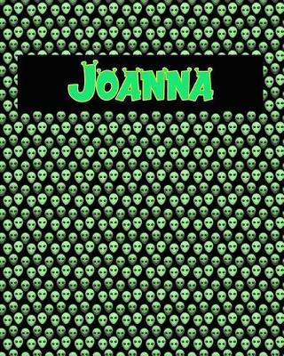 120 Page Handwriting Practice Book with Green Alien Cover Joanna: Primary Grades Handwriting Book