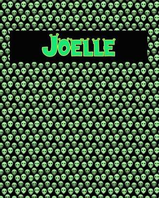 120 Page Handwriting Practice Book with Green Alien Cover Joelle: Primary Grades Handwriting Book