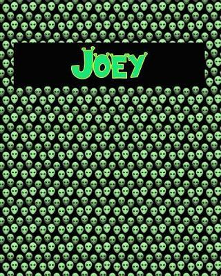 120 Page Handwriting Practice Book with Green Alien Cover Joey: Primary Grades Handwriting Book