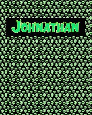 120 Page Handwriting Practice Book with Green Alien Cover Johnathan: Primary Grades Handwriting Book