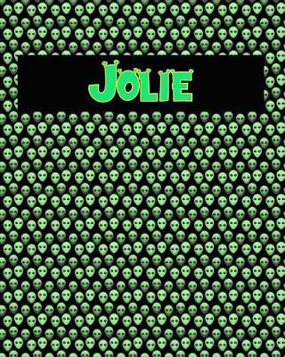 120 Page Handwriting Practice Book with Green Alien Cover Jolie: Primary Grades Handwriting Book