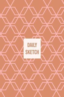 Daily Sketch: Small Sketchbook for Your Drawings and Artwork with Cute Stylish Cover Design in Terra Cotta
