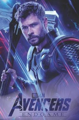 AVENGERS ENDGAME Notebook: Organize Notes, Ideas, Follow Up, Project Management, 6 x 9 (15.24 x 22.86 cm) - 110 Pages - Durable Soft Cover - Line