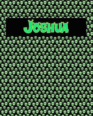 120 Page Handwriting Practice Book with Green Alien Cover Joshua: Primary Grades Handwriting Book