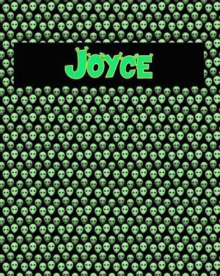 120 Page Handwriting Practice Book with Green Alien Cover Joyce: Primary Grades Handwriting Book