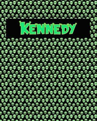 120 Page Handwriting Practice Book with Green Alien Cover Kennedy: Primary Grades Handwriting Book