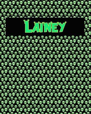 120 Page Handwriting Practice Book with Green Alien Cover Lainey: Primary Grades Handwriting Book