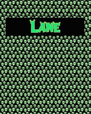 120 Page Handwriting Practice Book with Green Alien Cover Lane: Primary Grades Handwriting Book