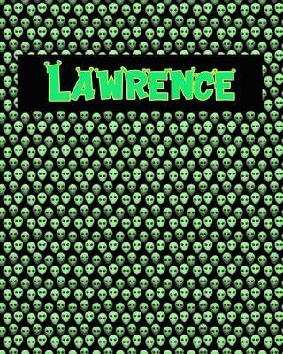 120 Page Handwriting Practice Book with Green Alien Cover Lawrence: Primary Grades Handwriting Book