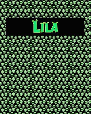 120 Page Handwriting Practice Book with Green Alien Cover Lila: Primary Grades Handwriting Book