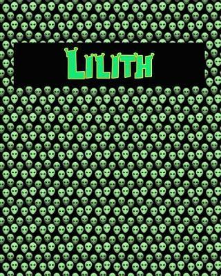120 Page Handwriting Practice Book with Green Alien Cover Lilith: Primary Grades Handwriting Book