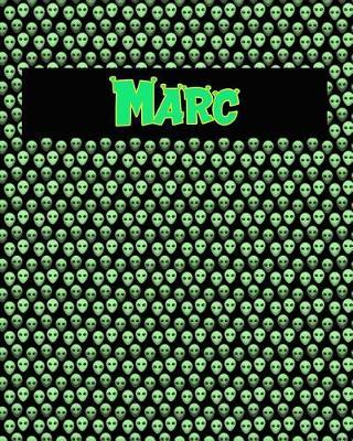 120 Page Handwriting Practice Book with Green Alien Cover Marc: Primary Grades Handwriting Book