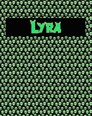 120 Page Handwriting Practice Book with Green Alien Cover Lyra: Primary Grades Handwriting Book