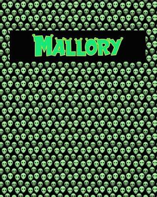 120 Page Handwriting Practice Book with Green Alien Cover Mallory: Primary Grades Handwriting Book