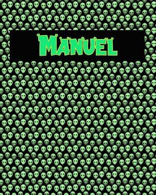 120 Page Handwriting Practice Book with Green Alien Cover Manuel: Primary Grades Handwriting Book