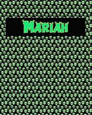 120 Page Handwriting Practice Book with Green Alien Cover Mariah: Primary Grades Handwriting Book