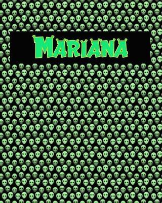 120 Page Handwriting Practice Book with Green Alien Cover Mariana: Primary Grades Handwriting Book