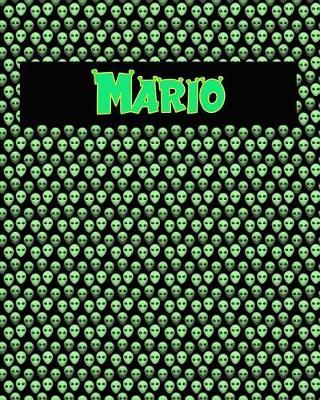 120 Page Handwriting Practice Book with Green Alien Cover Mario: Primary Grades Handwriting Book